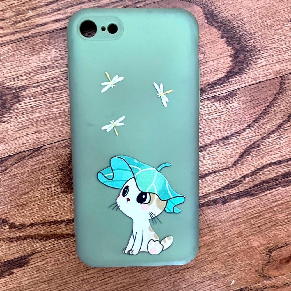 Green phone case iPhone 7